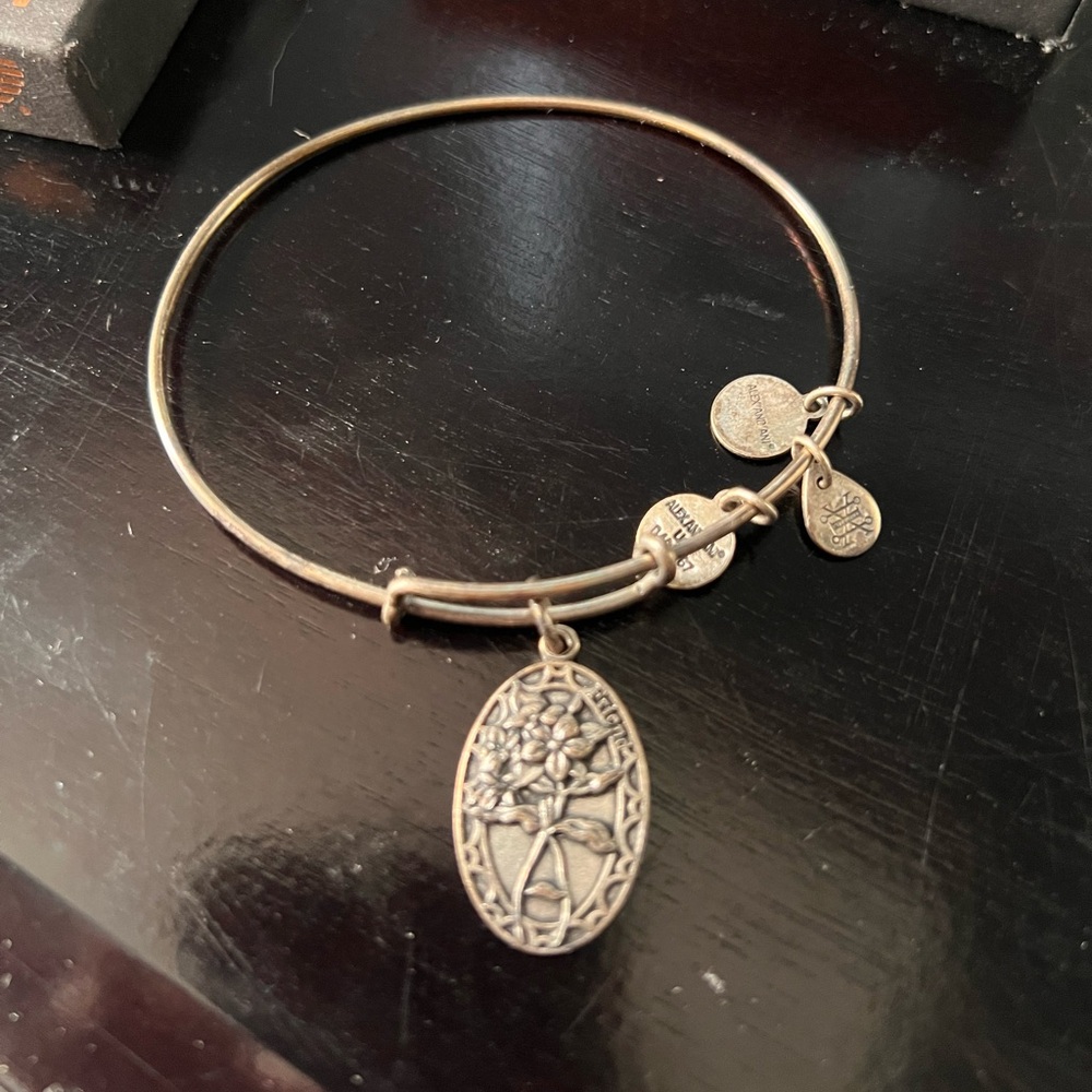 Alex and Ani Silver ‘Friend’  Bangle Bracelet